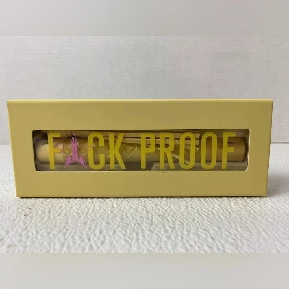 Jeffree Star F PROOF Banana Fetish Mascara 0.27FL OZ New Yellow